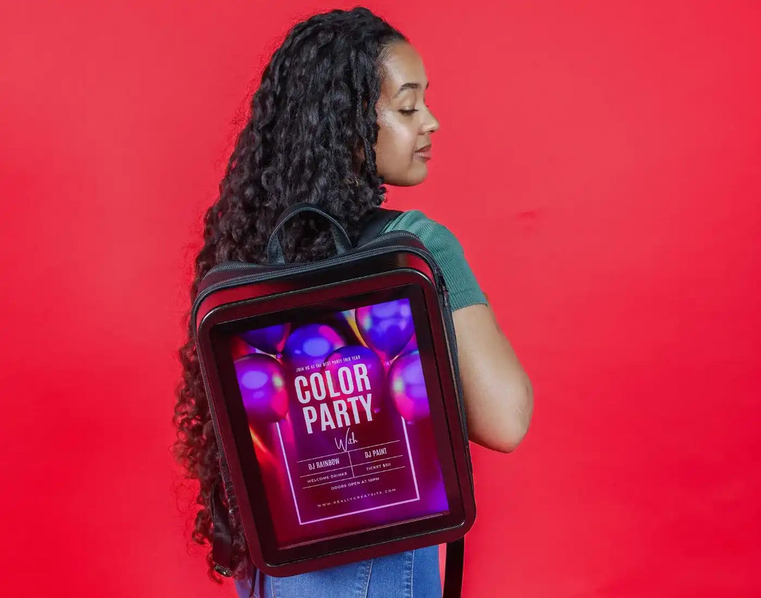 7 Powerful Benefits of Using an LCD Advertising Backpack