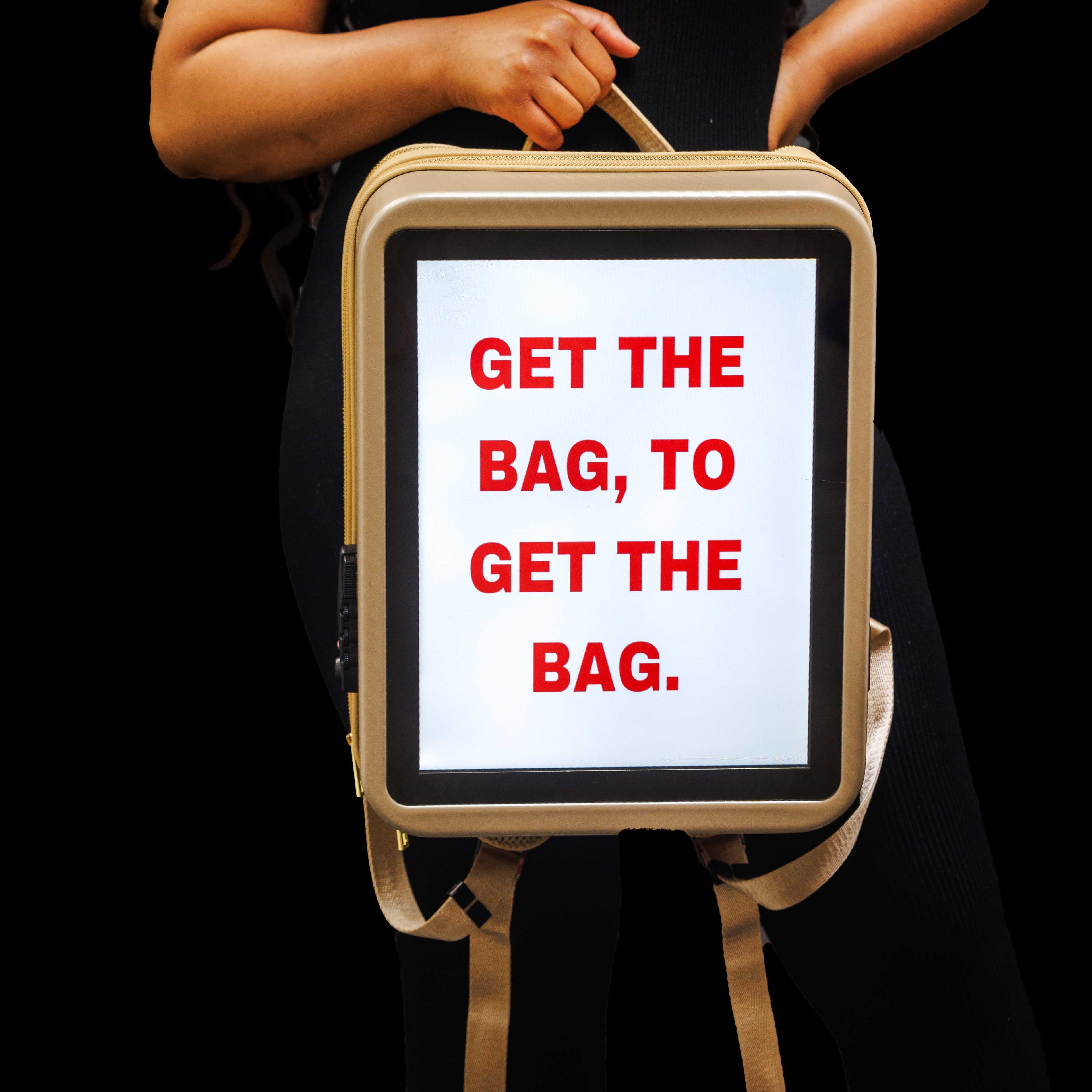 1 Backpack, 3 income streams!